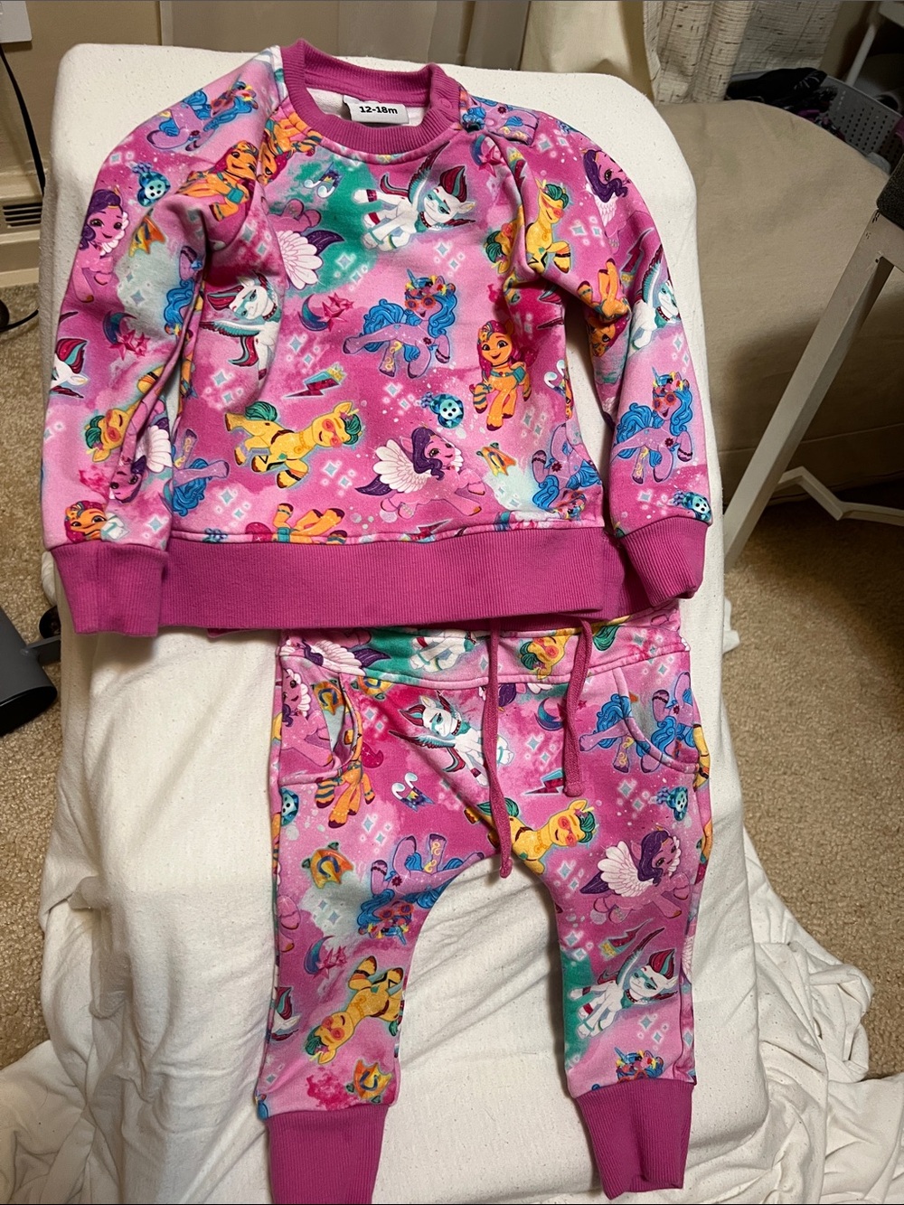 Bums & Roses x My Little Pony™: A New Generation Jogger Set | 12-18M | EUC